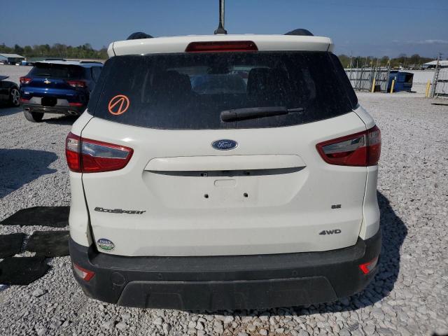 MAJ6S3GL7KC266936 - 2019 FORD ECOSPORT SE თეთრი ფოტო 6