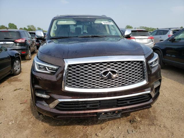 JN8AZ2NC3J9440370 - 2018 INFINITI QX80 BASE BURGUNDY photo 5