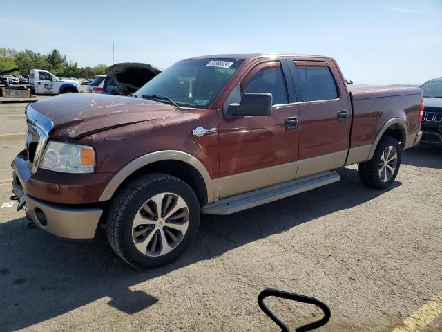 1FTPW14556KD13874 - 2006 FORD F150 SUPERCREW BROWN photo 1
