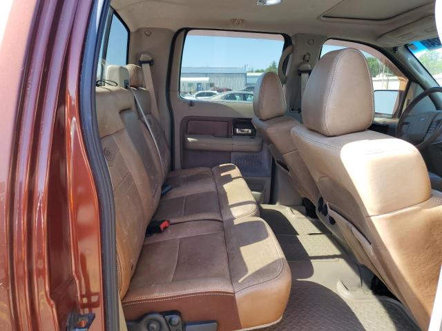 1FTPW14556KD13874 - 2006 FORD F150 SUPERCREW BROWN photo 10