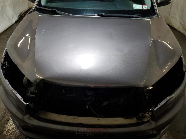 5TDJKRFH0FS148171 - 2015 TOYOTA HIGHLANDER XLE ნაცრისფერი ფოტო 12