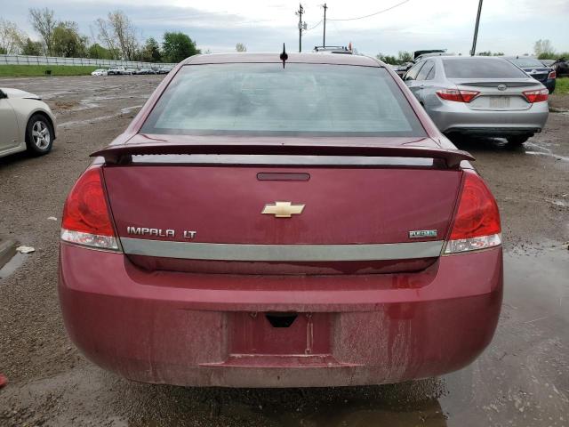 2G1WB5EK1B1235082 - 2011 CHEVROLET IMPALA LT BURGUNDY photo 6