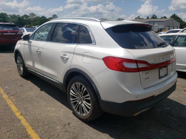 2LMPJ6LR4HBL30789 - 2017 LINCOLN MKX RESERVE Beyaz fotoğraf 2