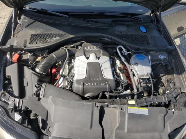 WAUGGAFC1DN025075 - 2013 AUDI A6 PREMIUM PLUS GRAY photo 11