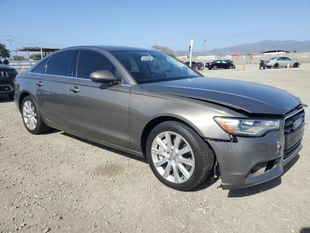 WAUGGAFC1DN025075 - 2013 AUDI A6 PREMIUM PLUS GRAY photo 4