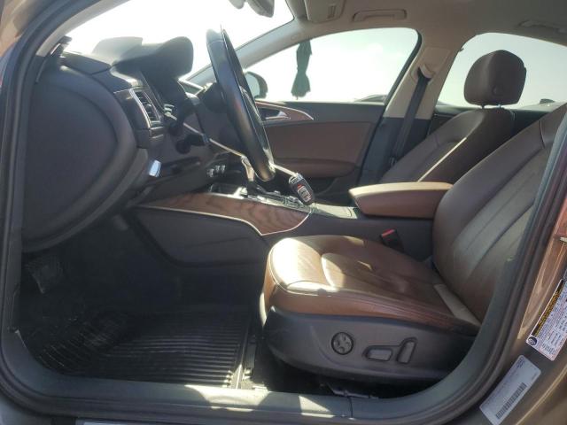 WAUGGAFC1DN025075 - 2013 AUDI A6 PREMIUM PLUS GRAY photo 7