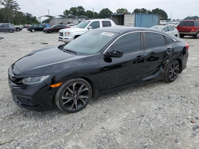 2HGFC2F8XKH590654 - 2019 HONDA CIVIC SPORT 黑色 照片 1