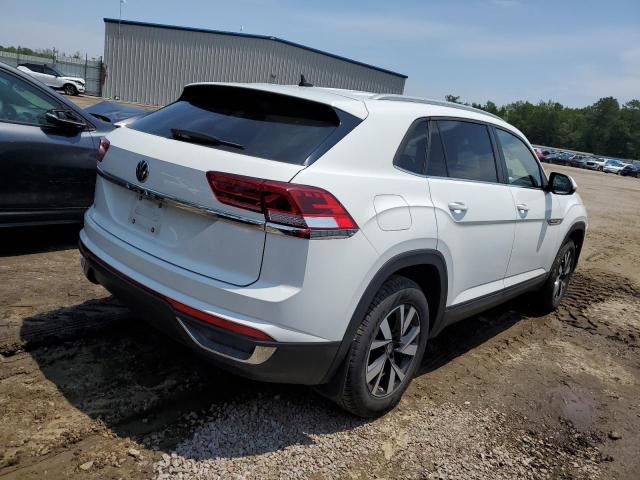 1V2DC2CA3MC219479 - 2021 VOLKSWAGEN ATLAS CROS SE WHITE photo 3