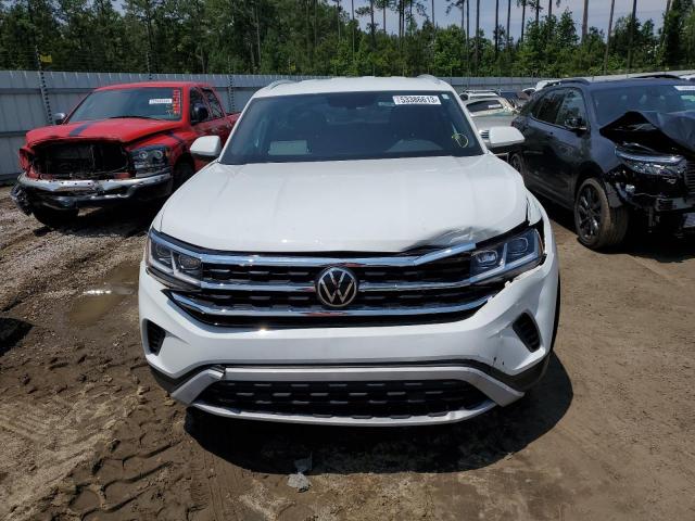 1V2DC2CA3MC219479 - 2021 VOLKSWAGEN ATLAS CROS SE WHITE photo 5
