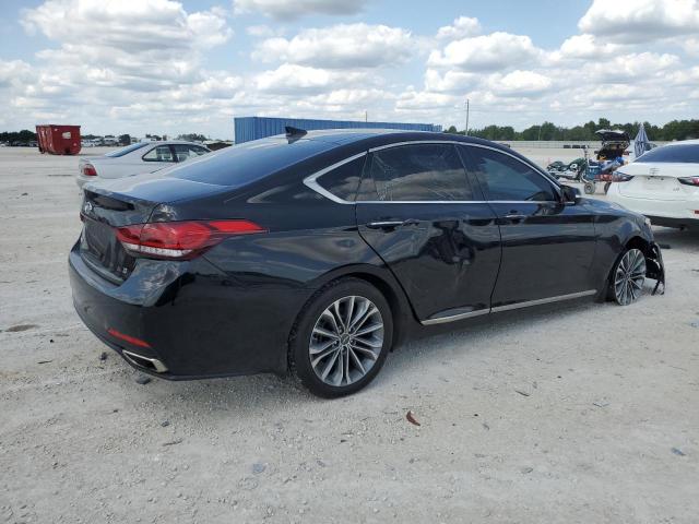 KMHGN4JE8GU140202 - 2016 HYUNDAI GENESIS 3.8L BLACK photo 3