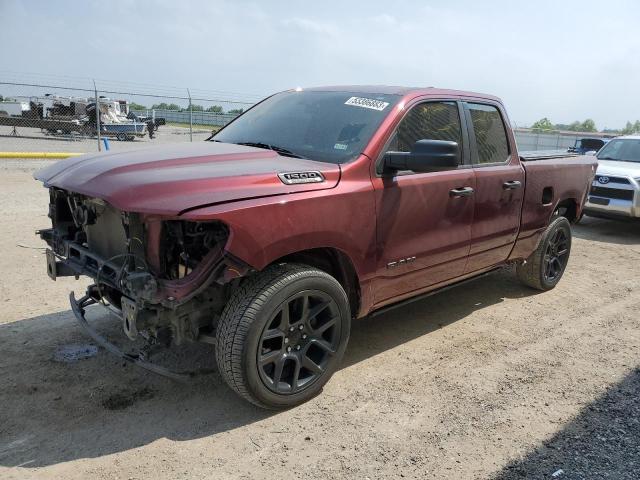 1C6RRECT9KN604157 - 2019 RAM 1500 TRADESMAN BURGUNDY photo 1