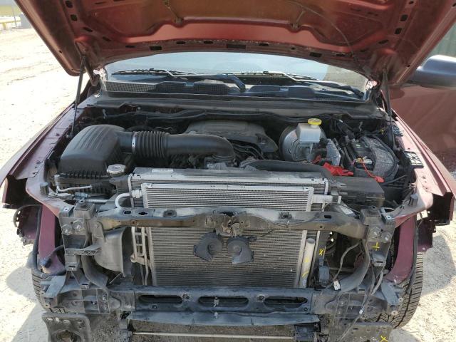 1C6RRECT9KN604157 - 2019 RAM 1500 TRADESMAN BURGUNDY photo 11