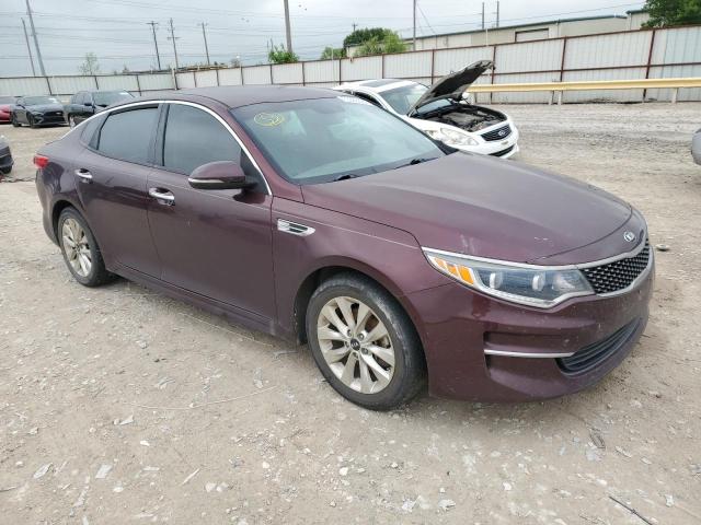 5XXGU4L35GG084082 - 2016 KIA OPTIMA EX MAROON photo 4