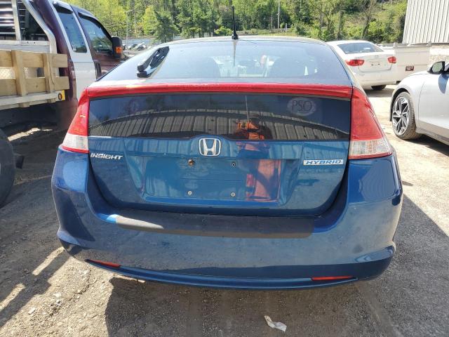 JHMZE2H56BS006931 - 2011 HONDA INSIGHT LX BLUE photo 6