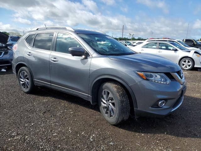 5N1AT2MV0GC815011 - 2016 NISSAN ROGUE S GRAY photo 4