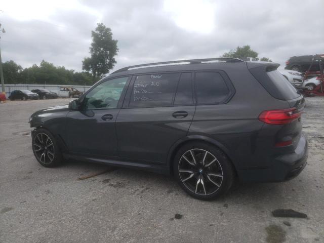 5UXCW2C02M9H05548 - 2021 BMW X7 XDRIVE40I GRAY photo 2