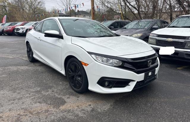 2HGFC3B78JH351119 - 2018 HONDA CIVIC EXL WHITE photo 1