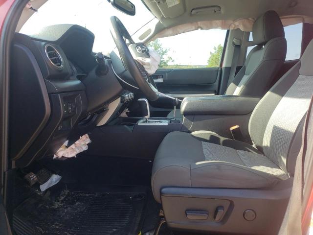 5TFUY5F19FX449345 - 2015 TOYOTA TUNDRA DOUBLE CAB SR/SR5 RED photo 7