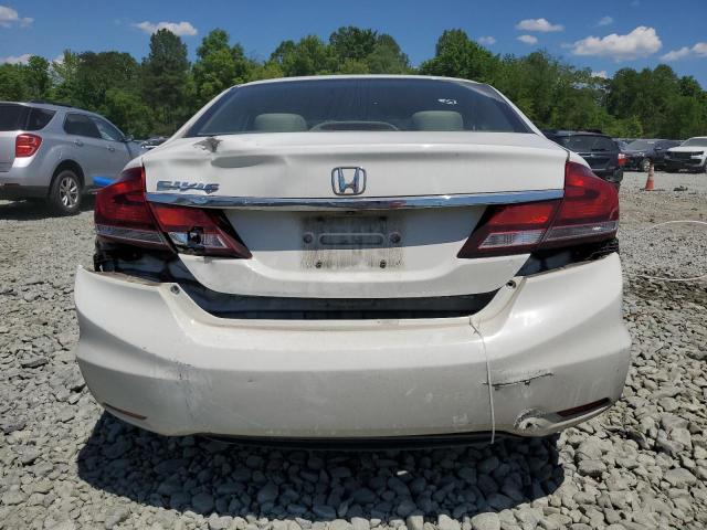 2HGFB2F88DH531284 - 2013 HONDA CIVIC EX WHITE photo 6