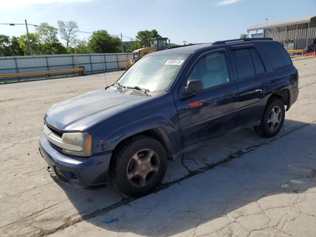 1GNDS13S182202786 - 2008 CHEVROLET TRAILBLAZE LS BLUE photo 1