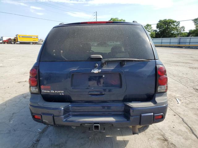 1GNDS13S182202786 - 2008 CHEVROLET TRAILBLAZE LS BLUE photo 6