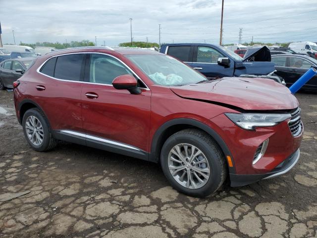 LRBFZMR49PD200454 - 2023 BUICK ENVISION PREFERRED 红色 照片 4