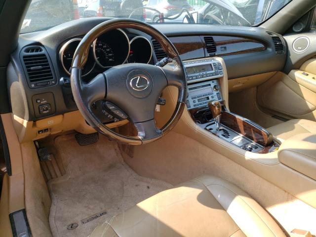 JTHFN48Y369002096 - 2006 LEXUS SC 430 BROWN photo 8