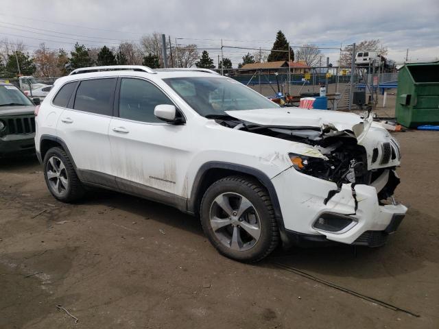 1C4PJMDX9KD420992 - 2019 JEEP CHEROKEE LIMITED WHITE photo 4