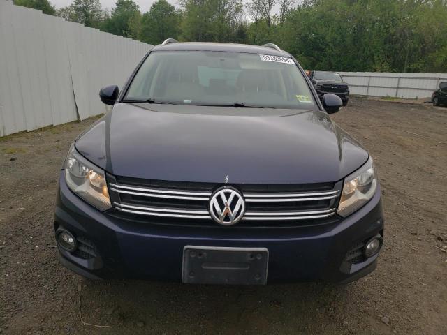 WVGAV7AX9DW521940 - 2013 VOLKSWAGEN TIGUAN S BLUE photo 5