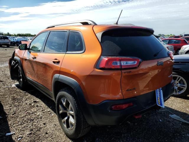 1C4PJMBS1EW281232 - 2014 JEEP CHEROKEE TRAILHAWK 橙色 照片 3