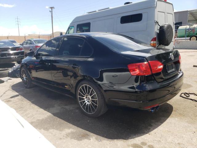 3VW2K7AJ0BM385883 - 2011 VOLKSWAGEN JETTA BASE Schwarz Foto 2