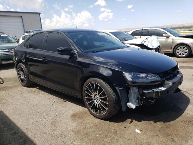 3VW2K7AJ0BM385883 - 2011 VOLKSWAGEN JETTA BASE Schwarz Foto 4