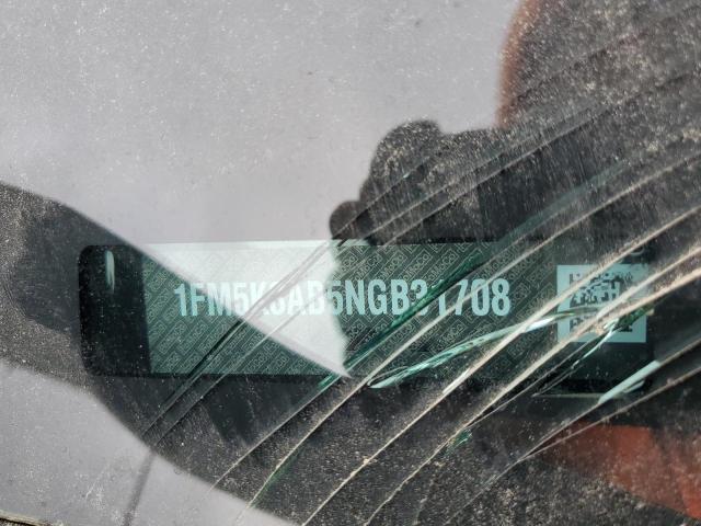 1FM5K8AB5NGB31708 - 2022 FORD EXPLORER POLICE INTERCEPTOR 黑色 照片 14