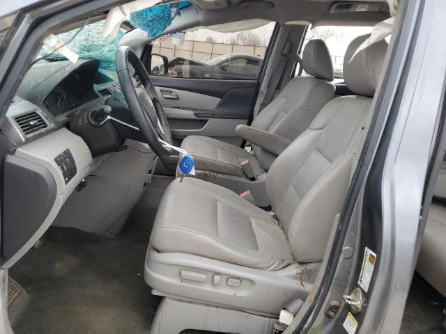 5FNRL5H65BB091033 - 2011 HONDA ODYSSEY EXL GRAY photo 7