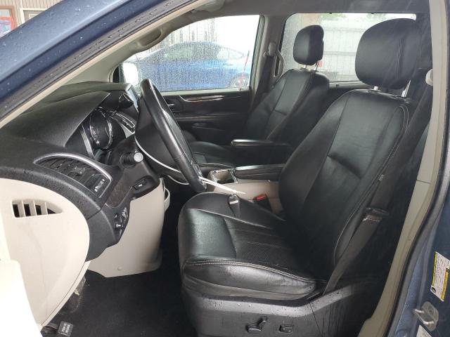 2A4RR8DG1BR784355 - 2011 CHRYSLER TOWN & COU TOURING L BLUE photo 7