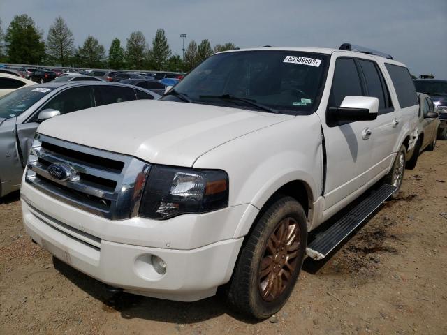 1FMJK2A58DEF05888 - 2013 FORD EXPEDITION EL LIMITED WHITE photo 1