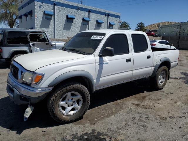5TEGN92N43Z208285 - 2003 TOYOTA TACOMA DOUBLE CAB PRERUNNER WHITE photo 1