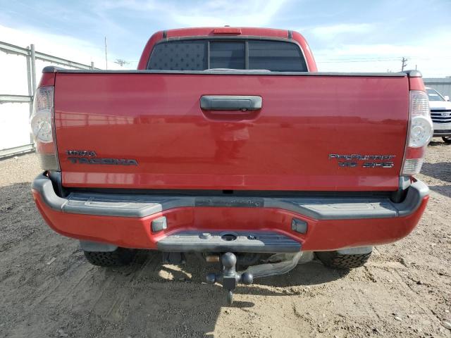 3TMJU4GN3AM096545 - 2010 TOYOTA TACOMA DOUBLE CAB PRERUNNER RED photo 6