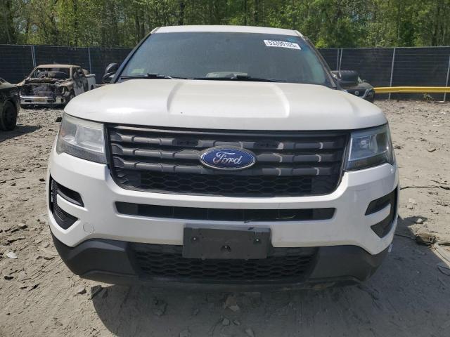 1FM5K8ARXGGC73455 - 2016 FORD EXPLORER POLICE INTERCEPTOR თეთრი ფოტო 5