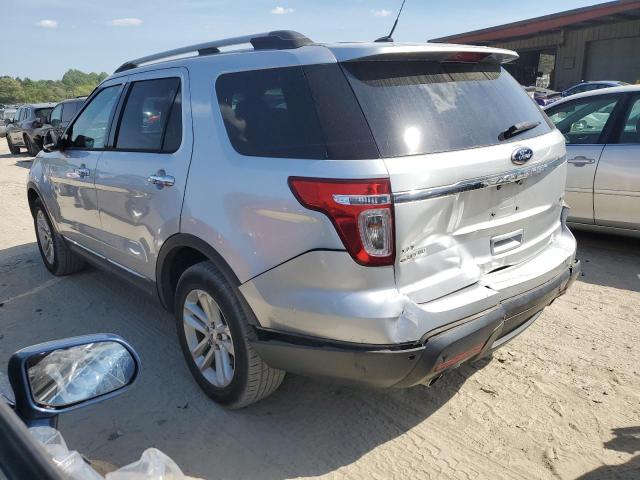 1FM5K7D90FGB33452 - 2015 FORD EXPLORER XLT SILVER photo 2