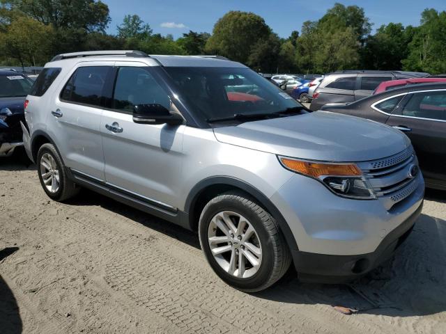 1FM5K7D90FGB33452 - 2015 FORD EXPLORER XLT SILVER photo 4