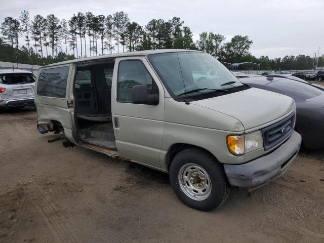 1FMRE11W46DA20430 - 2006 FORD ECONOLINE E150 WAGON BEIGE photo 4