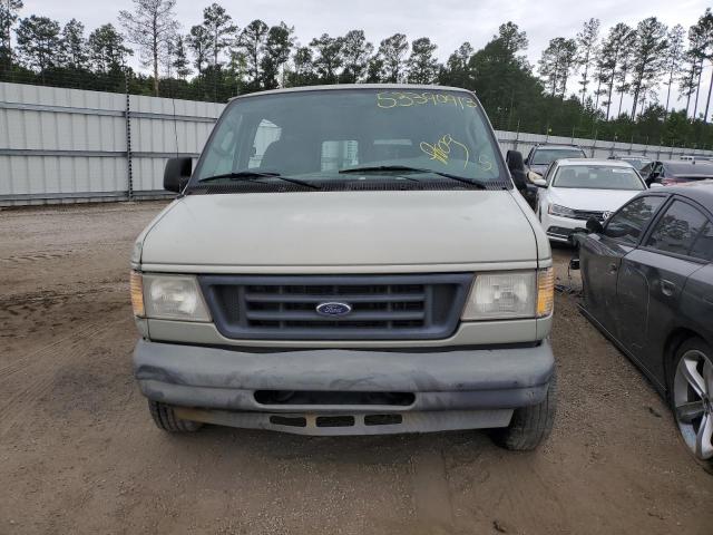 1FMRE11W46DA20430 - 2006 FORD ECONOLINE E150 WAGON BEIGE photo 5