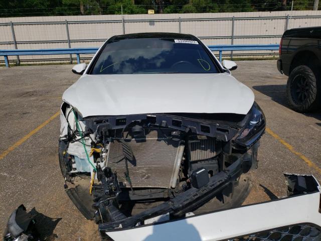 5NPE34AB4KH780031 - 2019 HYUNDAI SONATA LIMITED TURBO WHITE photo 5