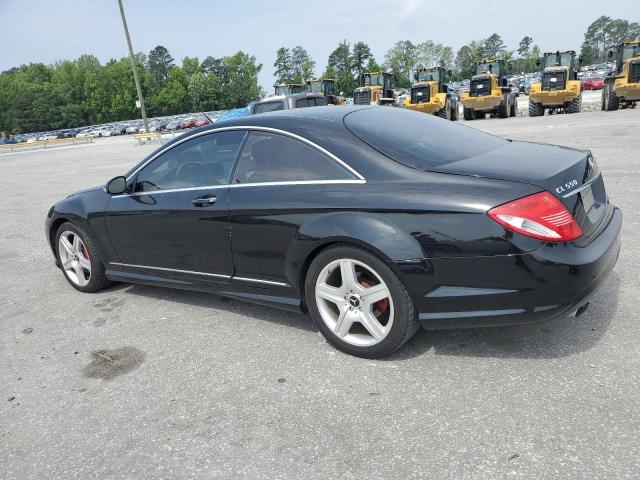 WDDEJ71X08A016265 - 2008 MERCEDES-BENZ CL 550 BLACK photo 2