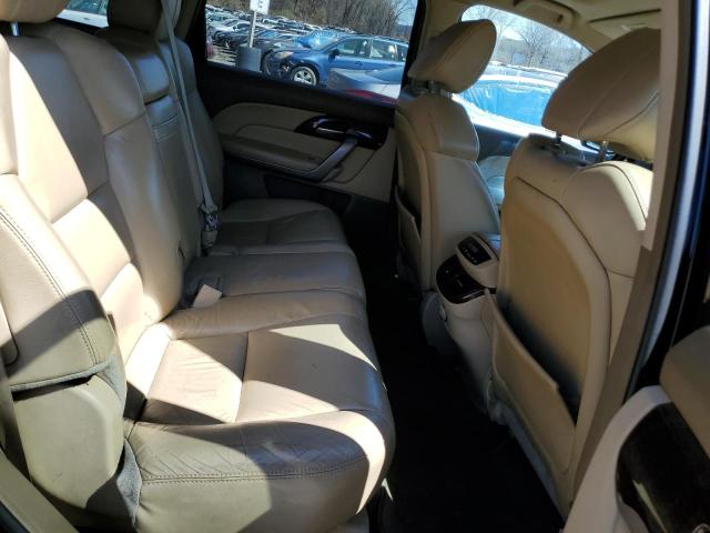 2HNYD2H36CH516844 - 2012 ACURA MDX TECHNOLOGY შავი ფოტო 11