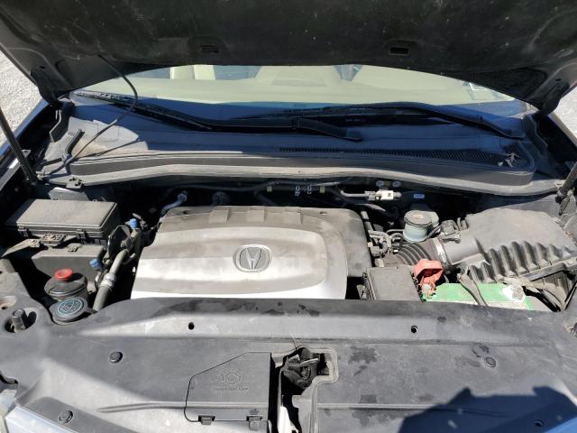 2HNYD2H36CH516844 - 2012 ACURA MDX TECHNOLOGY შავი ფოტო 12