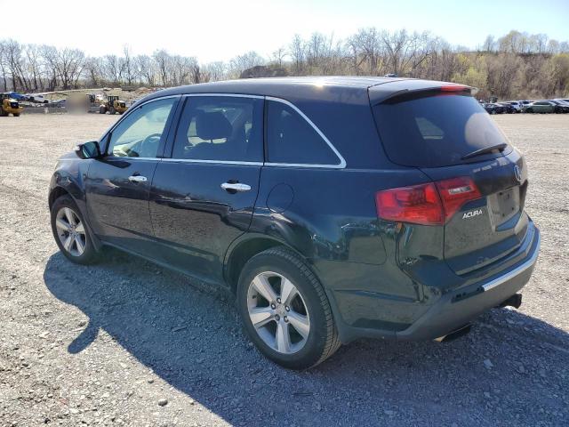 2HNYD2H36CH516844 - 2012 ACURA MDX TECHNOLOGY შავი ფოტო 2