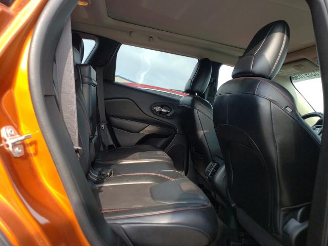 1C4PJMBS6FW604451 - 2015 JEEP CHEROKEE TRAILHAWK ნარინჯისფერი ფოტო 10