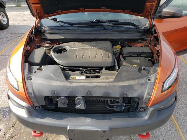 1C4PJMBS6FW604451 - 2015 JEEP CHEROKEE TRAILHAWK ნარინჯისფერი ფოტო 11